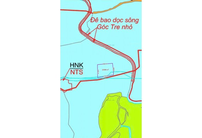 ĐẤT XÃ AN THỚI ĐÔNG - CẦN GIỜ 800TR/1000M2 TỔNG DT 2.2HA