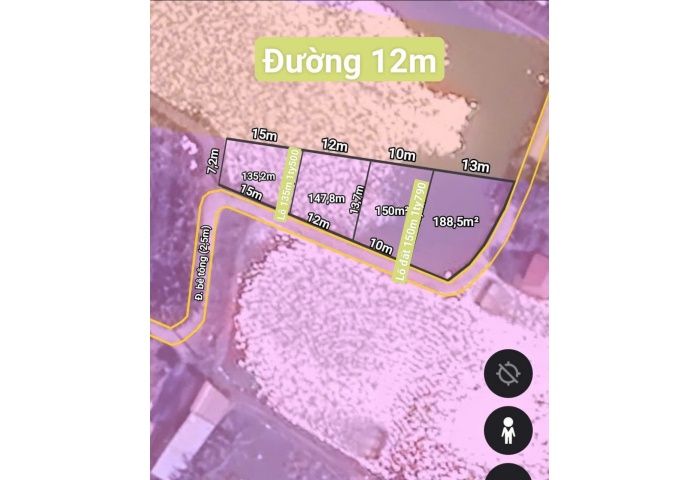 ĐẤT ĐƯỜNG BÊ TÔNG XÃ BÌNH KHÁNH CẦN GIỜ 10X16.3 GIÁ 1.79 TỈ